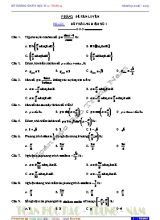 Đề cương ôn thi học kì 1  Toán 11 - Phần 3 Đề rèn luyện